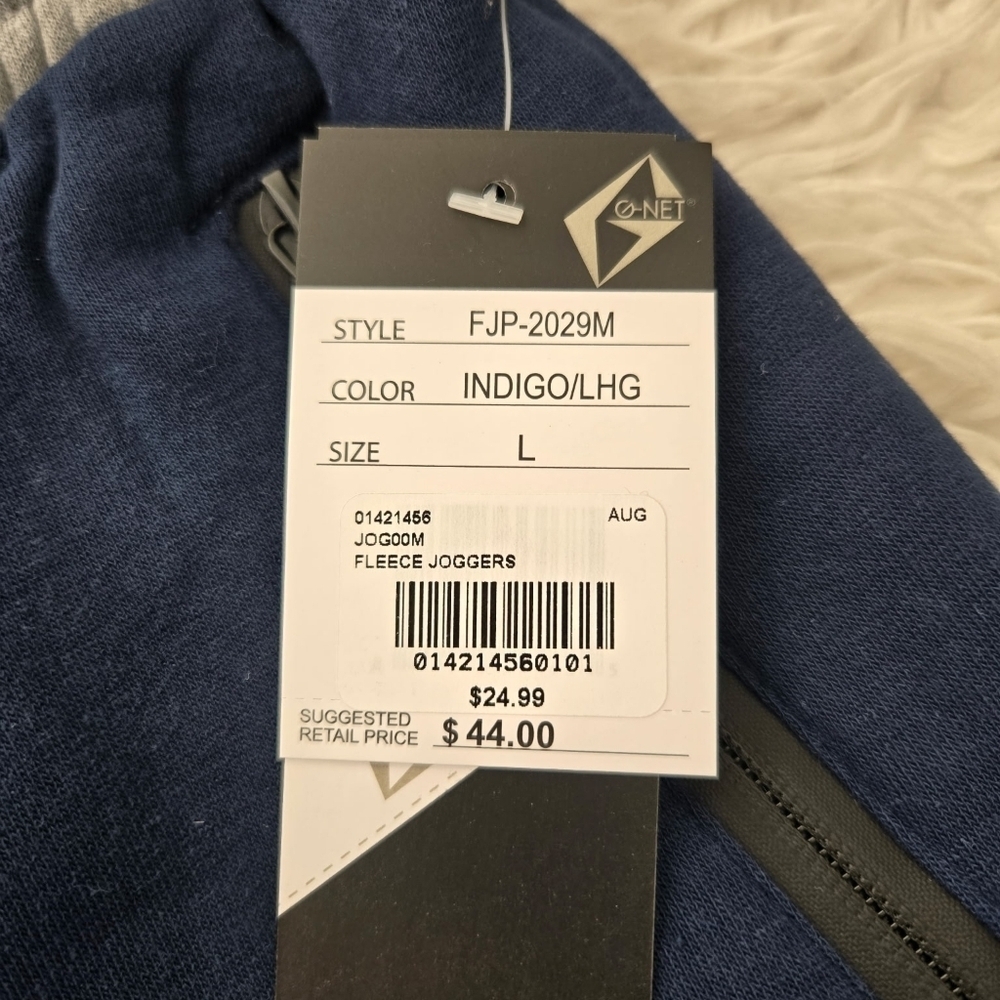 G-NET FLEECE JOGGERS Size Large. New. - Picture 9 of 9